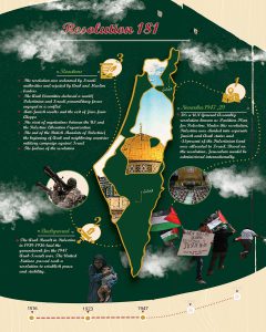 Palestine History and Geography Infographic