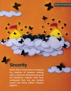 Arbaeen march messages
