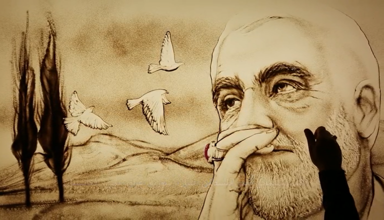 سخنان سید حسن نصرالله درباره حاج قاسم با موضوع «او که بود»