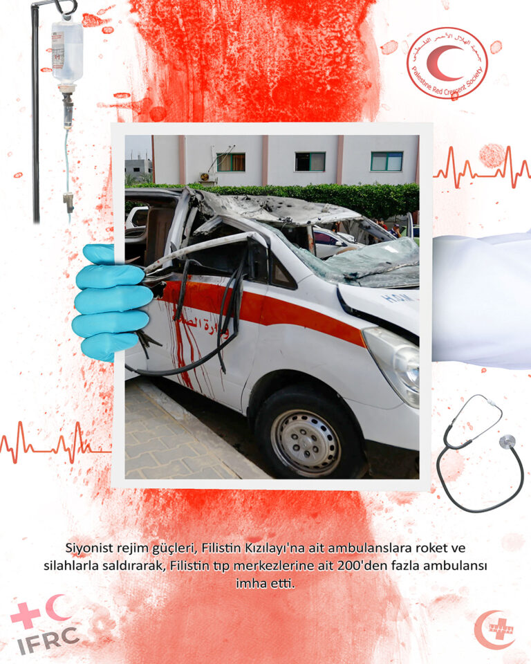 Gazze Şeridi'nde hastanelere, ambulanslara ve sağlık personeline saldırılar